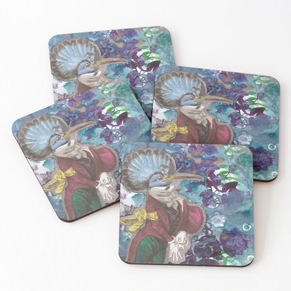 Item preview, Bird Man Wearing A Suit Abstract Art Work designed and sold by Karlena Lewin Studio.