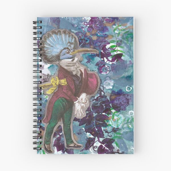 Item preview, Bird Man Wearing A Suit Abstract Art Work designed and sold by Karlena Lewin Studio.