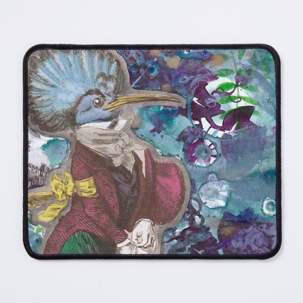 Item preview, Bird Man Wearing A Suit Abstract Art Work designed and sold by Karlena Lewin Studio.