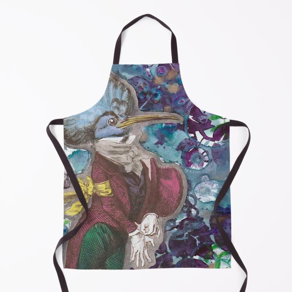 Item preview, Bird Man Wearing A Suit Abstract Art Work designed and sold by Karlena Lewin Studio.
