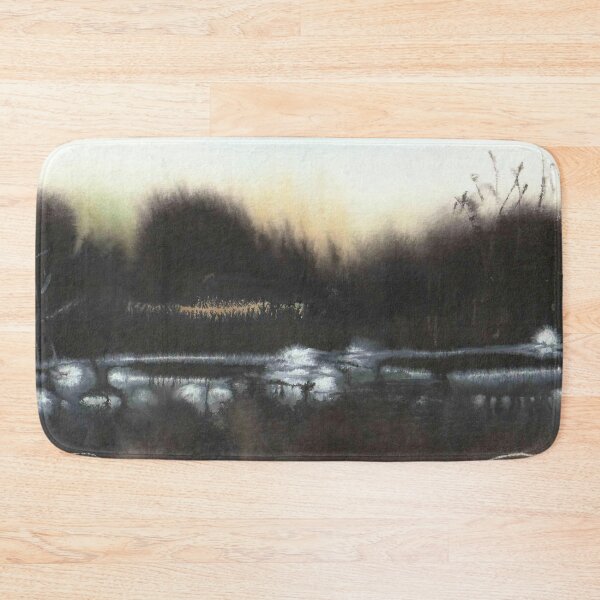 Item preview, Swamp Abstract Painting designed and sold by Karlena Lewin Studio.