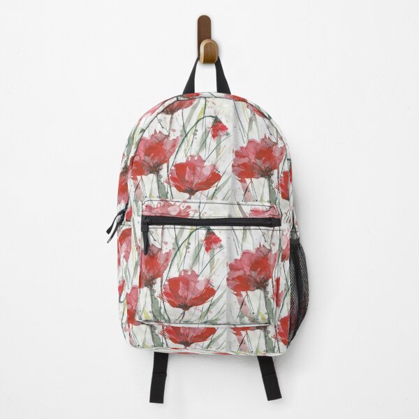 Item preview, Poppy Watercolour Painting designed and sold by Karlena Lewin Studio.