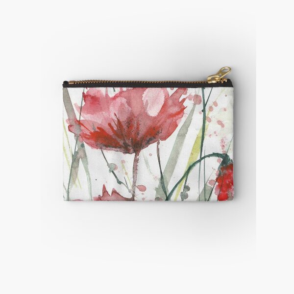 Item preview, Poppy Watercolour Painting  designed and sold by Karlena Lewin Studio.