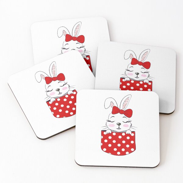 Item preview, Cute Bunny in Pocket – Kawaii Rabbit Pocket Design | Sweet Animal Cartoon designed and sold by SimoesArtistry.