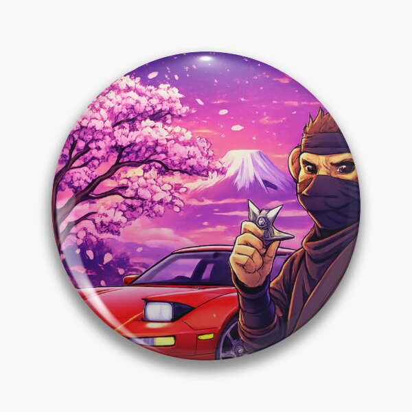 Item preview, Ninja Monkey Drift — Sakura Shadow Run designed and sold by ELmestka.
