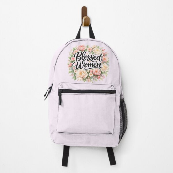 Item preview, Blessed Women Floral Typography – Feminine Inspirational Design designed and sold by Aura.Creative.