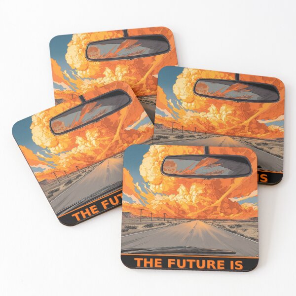 Item preview, The Future is Bright Road Trip Art designed and sold by VocalThreads.