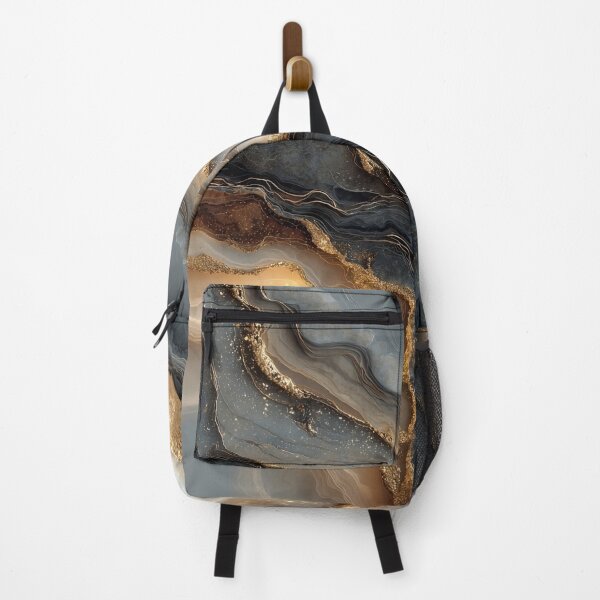 Item preview, Ethereal Slate and Pearl Fluid Resin with Glowing Gold Dust designed and sold by Nine Lives Studio.