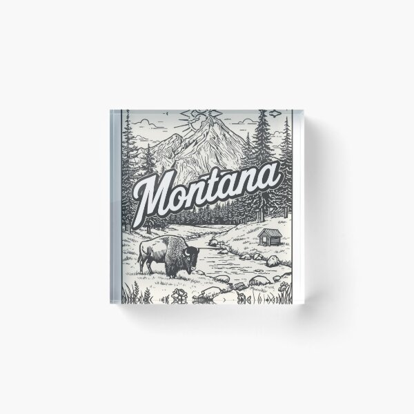 Item preview, Montana State designed and sold by PamLeeDesign.
