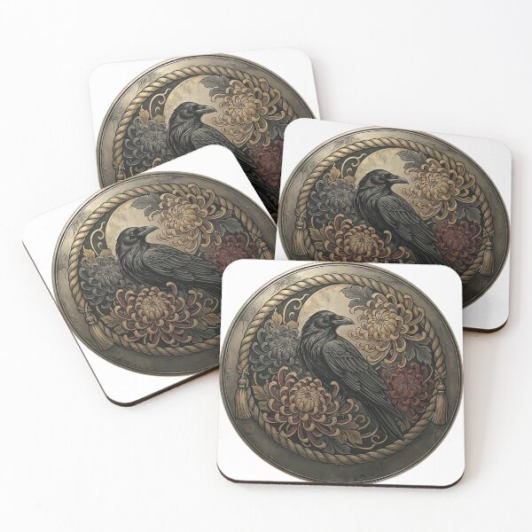 Item preview, Crow Medal designed and sold by CalyCollab.
