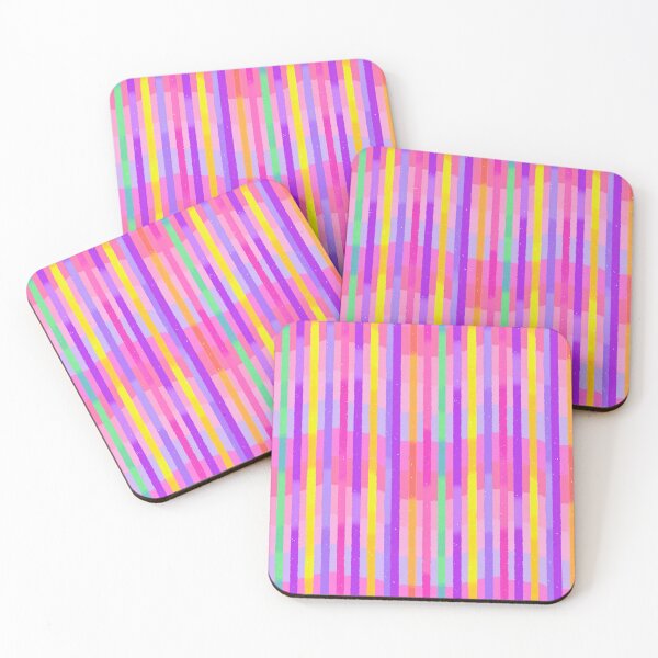 Item preview, Pastel Rainbow Vertical Stripes designed and sold by bubblegoth.