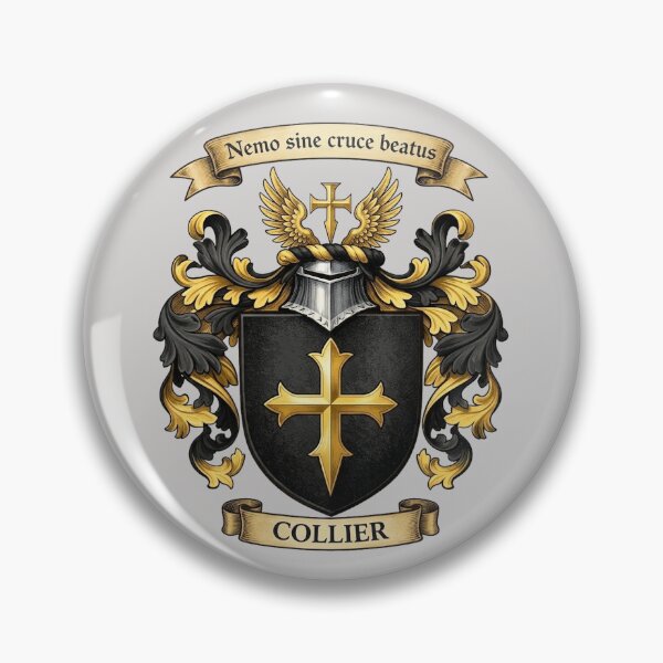 Item preview, The Collier Family Coat of Arms designed and sold by BagTown Clans.