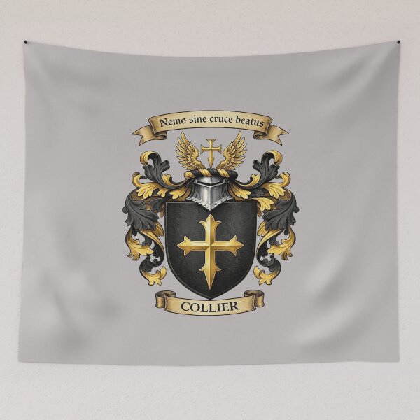 Item preview, The Collier Family Coat of Arms designed and sold by BagTown Clans.
