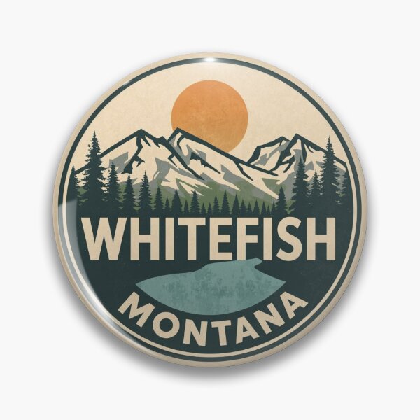 Item preview, Whitefish Montana  designed and sold by PamLeeDesign.