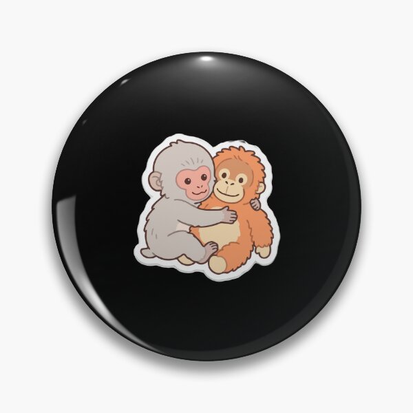 Item preview, Punch Monkey and His Orangutan Best Friend designed and sold by Custom Crest.