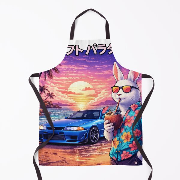 Item preview, Drift Paradise Rabbit — Tropical Sunset Ride designed and sold by ELmestka.