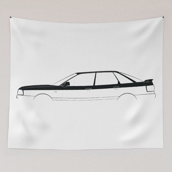 Item preview, 80 2.0E (B3) (Black) designed and sold by Car Silhouettes.