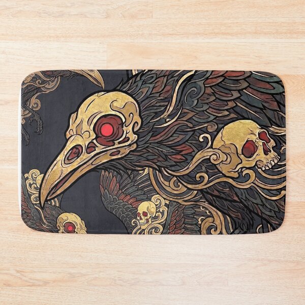 Item preview, Crow Skulls Pattern designed and sold by CalyCollab.