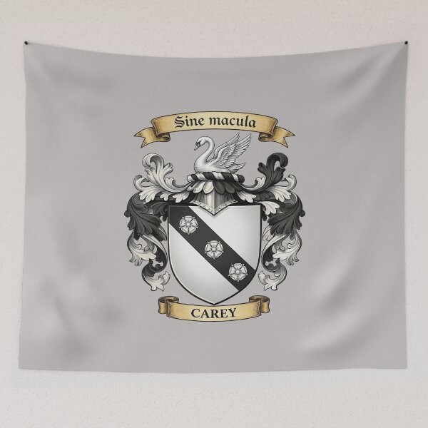 Item preview, The Carey Family Coat of Arms designed and sold by BagTown Clans.
