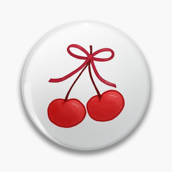 Item preview, Double Cherries Tied with a Bow designed and sold by GardenersGuide.