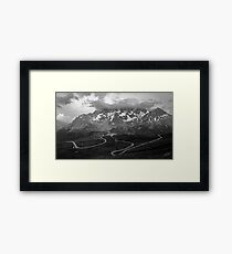 Col du Galibier, France Framed Print