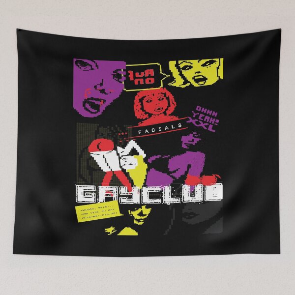 Item preview, Gayclub — Teletext After Dark designed and sold by ChickenFund.