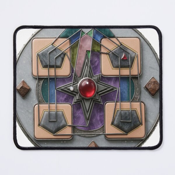 Item preview, Point of Assembly 3D: Mystical Geometric Artifact designed and sold by MuradArtStudio.
