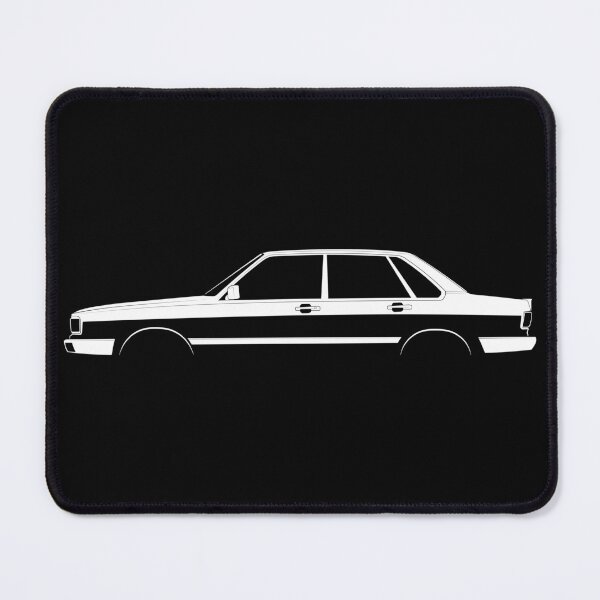 Item preview, 80 Quattro (B2) (White) designed and sold by Car Silhouettes.