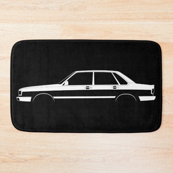 Item preview, 80 Quattro (B2) (White) designed and sold by Car Silhouettes.
