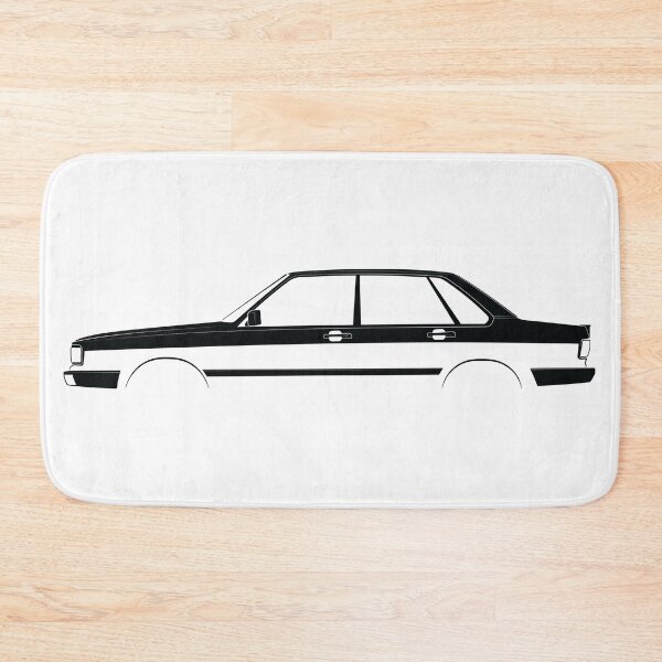 Item preview, 80 Quattro (B2) (Black) designed and sold by Car Silhouettes.