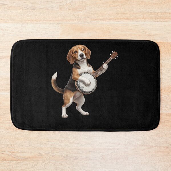 Item preview, Beagle Playing Banjo Player Banjoist Dog Lover designed and sold by DoodleTortle.
