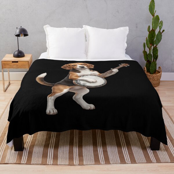 Item preview, Beagle Playing Banjo Player Banjoist Dog Lover designed and sold by DoodleTortle.