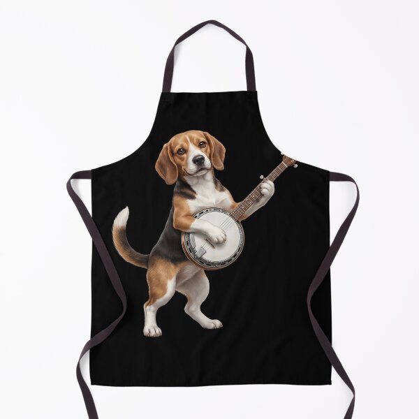 Item preview, Beagle Playing Banjo Player Banjoist Dog Lover designed and sold by DoodleTortle.