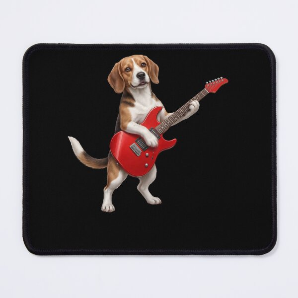 Item preview, Beagle Playing Electric Guitar Player Guitarist Dog Lover designed and sold by TerryConnells.