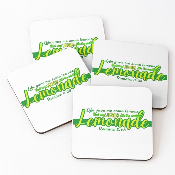 Item preview, Romans 8:28 God gave me some lemons but my Jesus He be makin' Lemonade designed and sold by jassyclassy.