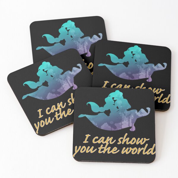 Item preview, I Can Show You The World Inspired Silhouette designed and sold by Piyumantha.