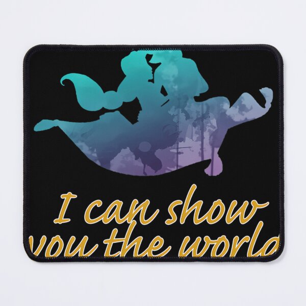 Item preview, I Can Show You The World Inspired Silhouette designed and sold by Piyumantha.