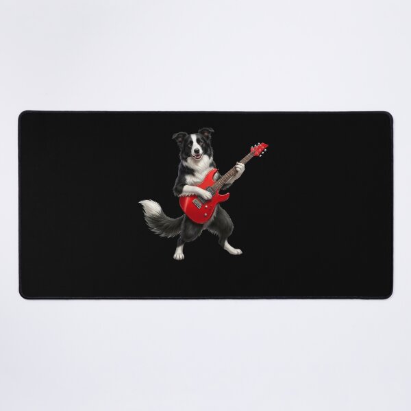 Item preview, Border Collie Playing Electric Guitar Player Guitarist Dog Lover designed and sold by TerryConnells.