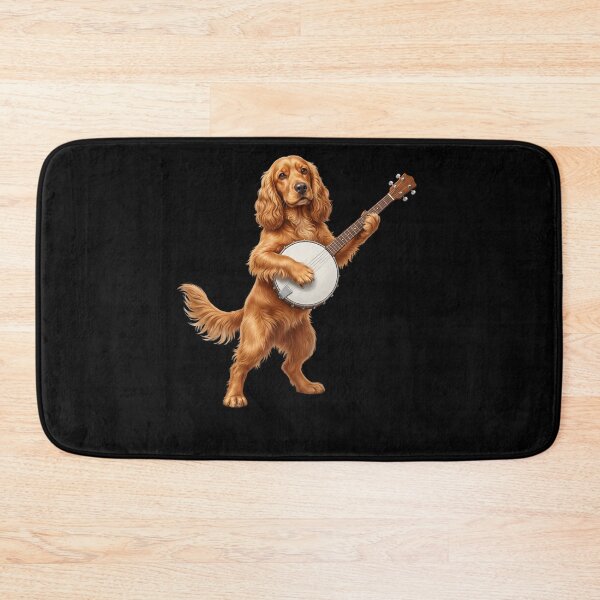 Item preview, Cocker Spaniel Playing Banjo Player Banjoist Dog Lover designed and sold by DoodleTortle.