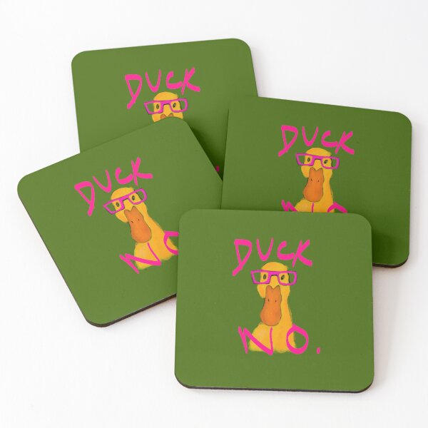 Item preview, Duck No | Funny Attitude Duck Art designed and sold by laterkatergator.