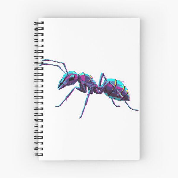 Item preview, Futuristic Neon Ant – Insect Sticker for Cyberpunk Fans designed and sold by bsbd-action.