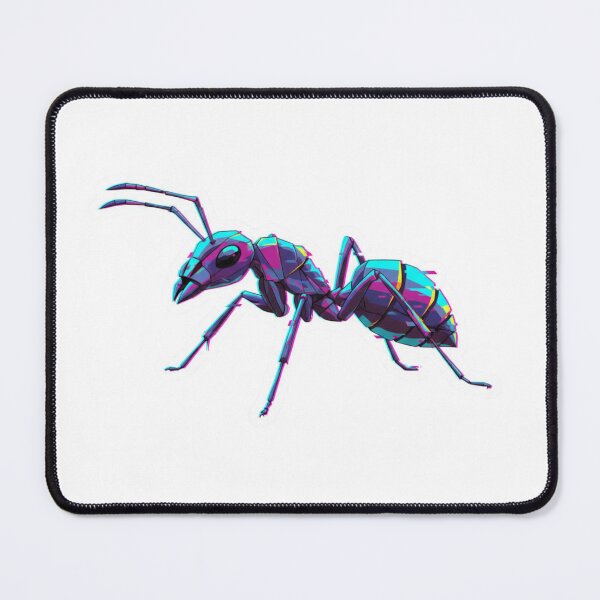 Item preview, Futuristic Neon Ant – Insect Sticker for Cyberpunk Fans designed and sold by bsbd-action.