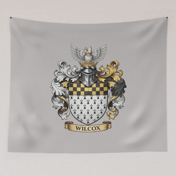 Item preview, The Wilcox Family Coat of Arms designed and sold by BagTown Clans.