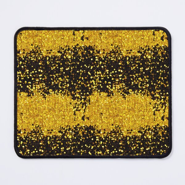Item preview, Black Gold Glitter Texture Pattern designed and sold by bubblegoth.