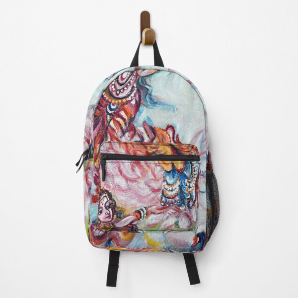 Item preview, Vibrant Dance of Krishna and Gopies designed and sold by Harsh Malik.