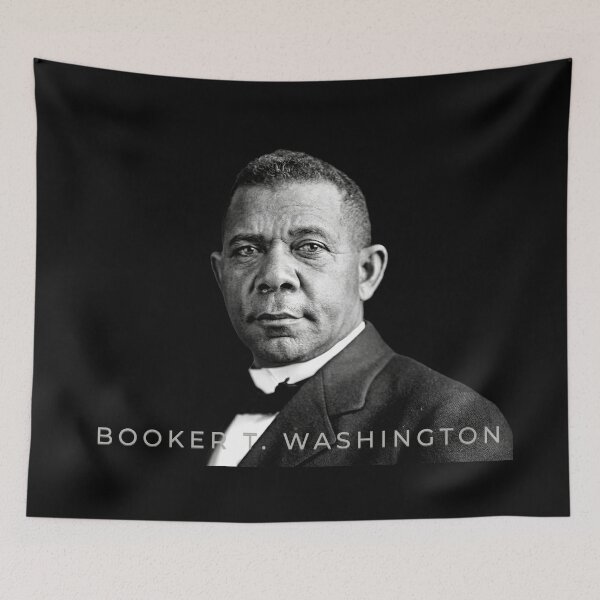 Item preview, Booker T. Washington: The Architect of Self-Reliance – Fine Art Portrait designed and sold by UrbanApparel.