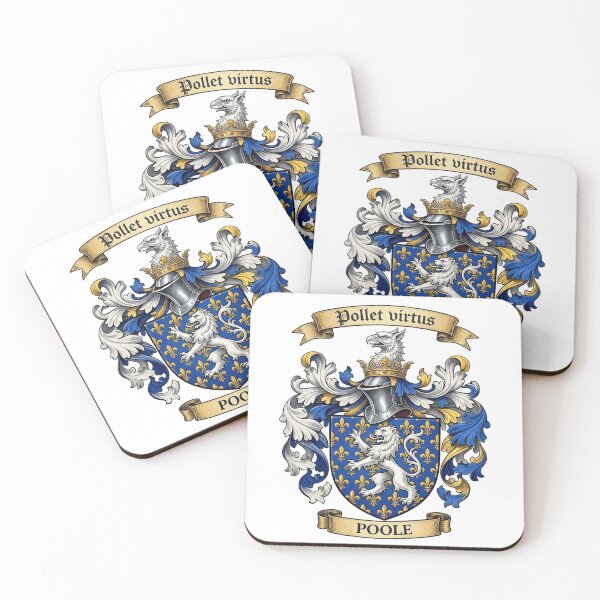 Item preview, The Poole Family Coat of Arms designed and sold by BagTown Clans.