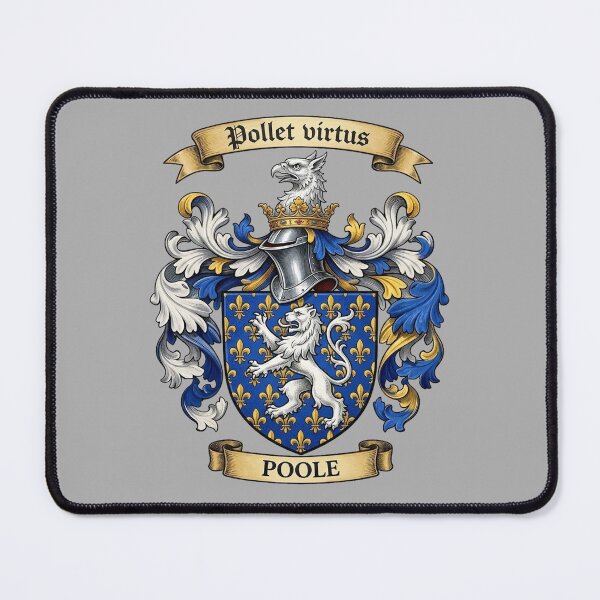 Item preview, The Poole Family Coat of Arms designed and sold by BagTown Clans.