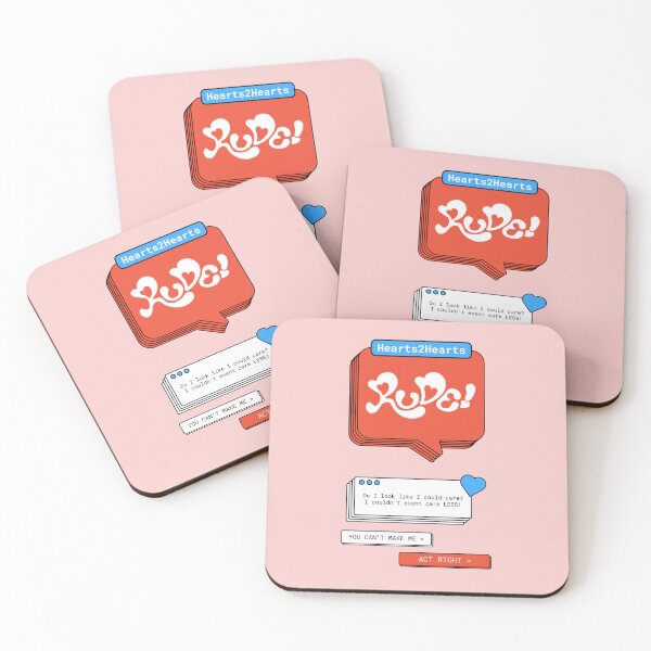 Item preview, Hearts2Hearts - Rude System | Kpop Merch for Fans | Gift for S2U designed and sold by Wishful Thinking.