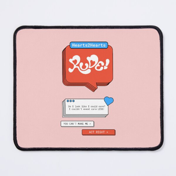 Item preview, Hearts2Hearts - Rude System | Kpop Merch for Fans | Gift for S2U designed and sold by Wishful Thinking.